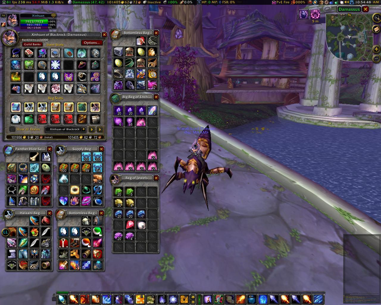 BankItems Rising Gods AddOns